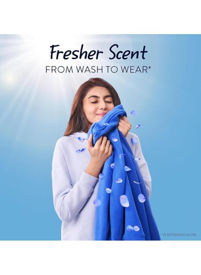 Downy منعم الأقمشة المركز برائحة حديقة الورد مع حماية اللون - Image 4