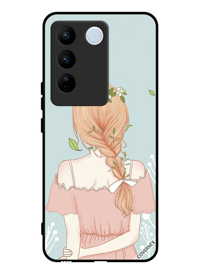 Covernex Protective Case Cover For Vivo S16 Standing Girl Looking Cute - Image 1