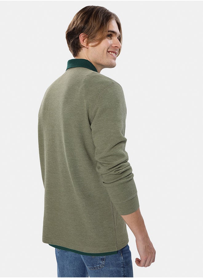 American Eagle - AE Long-Sleeve Thermal T-Shirt - Image 1