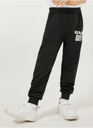 Letter Print Slant Pocket Cotton Joggers - pzsku/Z71B05B8F9CCC1343F852Z/45/_/1722620331/234ca872-37ec-444c-a7f6-4283267a520a