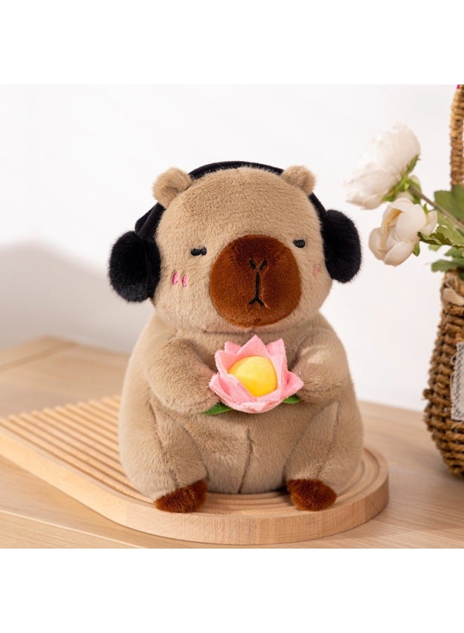 Calm And Capybara Persimmon Persimmon Ruyi Monkey Plush Toy Creative Blessing Doll Birthday Gift-Color:Monkey-Height:38cm - Image 3