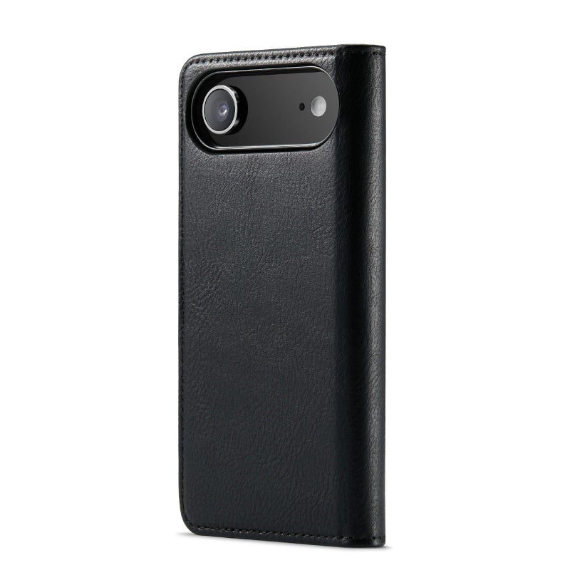 Dg Ming For Iphone Air Crazy Horse Texture Detachable Magnetic Leather Phone Case(Black) - Image 3