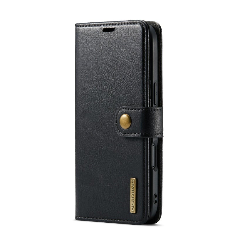 Dg Ming For Iphone Air Crazy Horse Texture Detachable Magnetic Leather Phone Case(Black) - Image 2