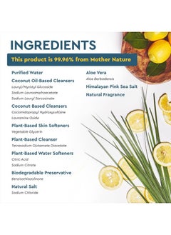 puracy Natural Dish Soap Refill, Skin-Softening Plant-Based Liquid Dishwashing Detergent Soap, Clean-Rinsing Water-Sheeting Formula, (Organic Lemongrass 48 Oz)  - Image 4