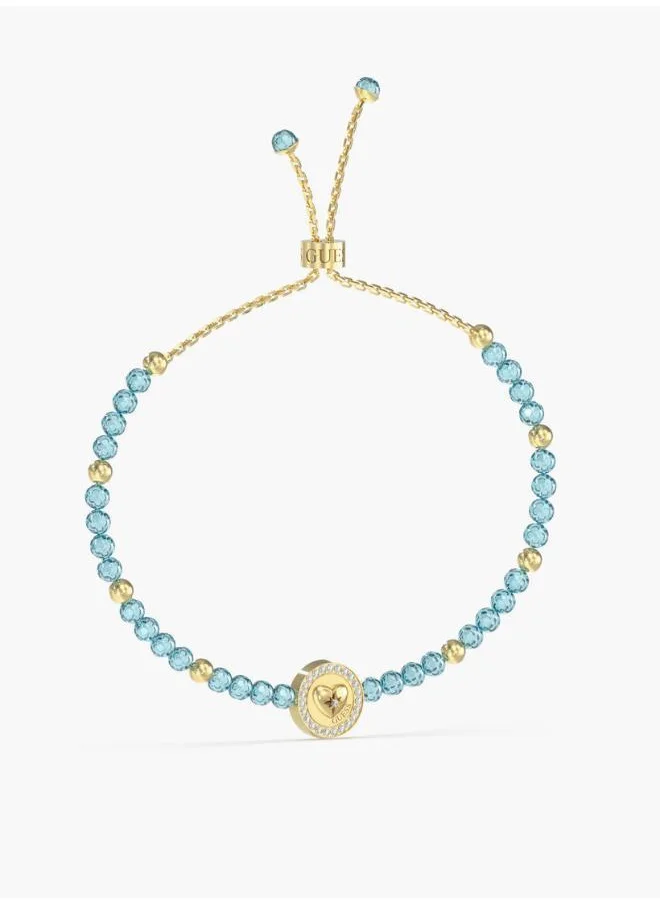 جس Beads & Heart Bracelet