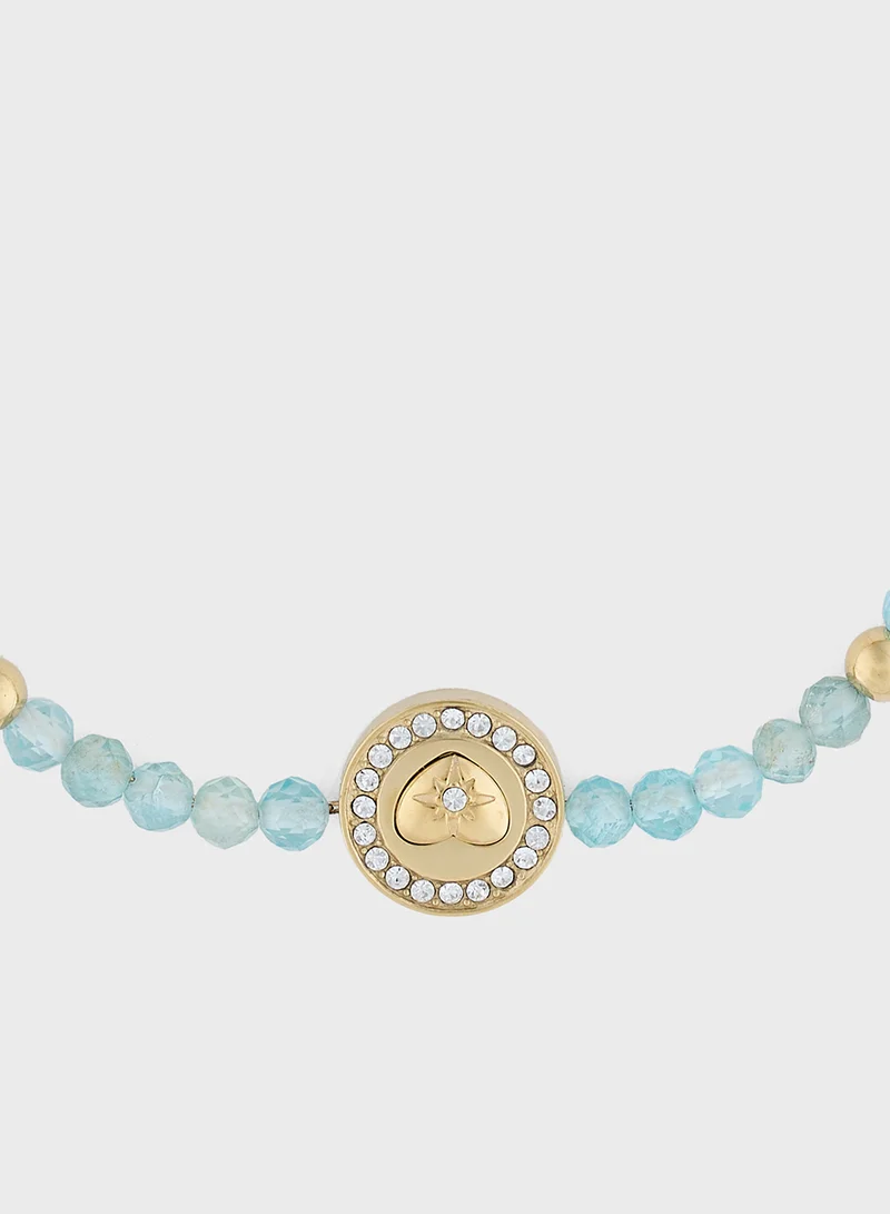 GUESS Beads & Heart Bracelet