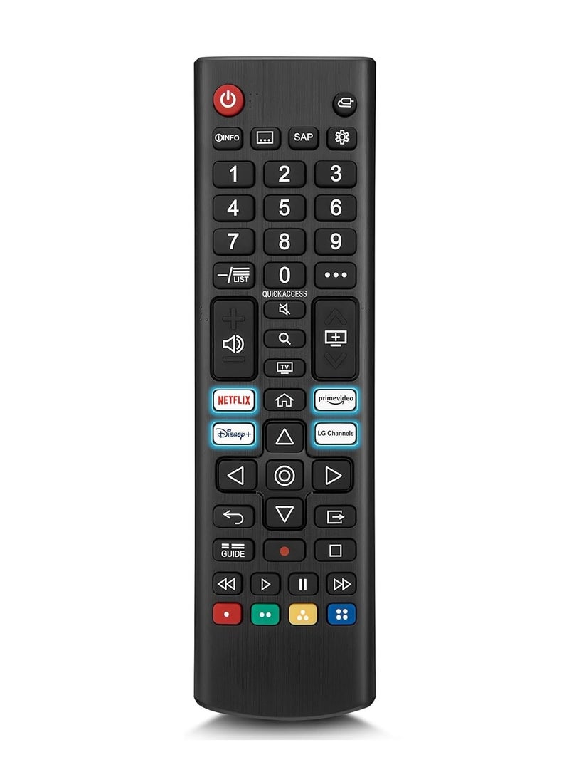 BGM Universal Remote For LG Smart TV LCD LED QLED UHD 3D QNED, NanoCell TVs with Smart Short Keys  - Image 1