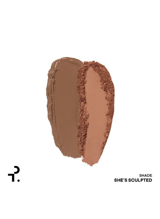 باتريك تا باتريك تي ايه ميجور سكلبت كريم كونتور وبودرة برونزر ثنائية شيز سكلبتد (متوسط) - Image 2