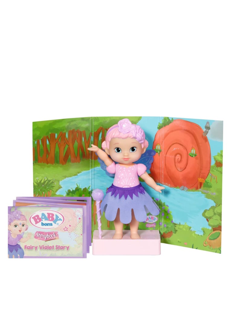 Zapf Creation Baby Born Storybook Fairy Doll Violet 18cm  - Image 3