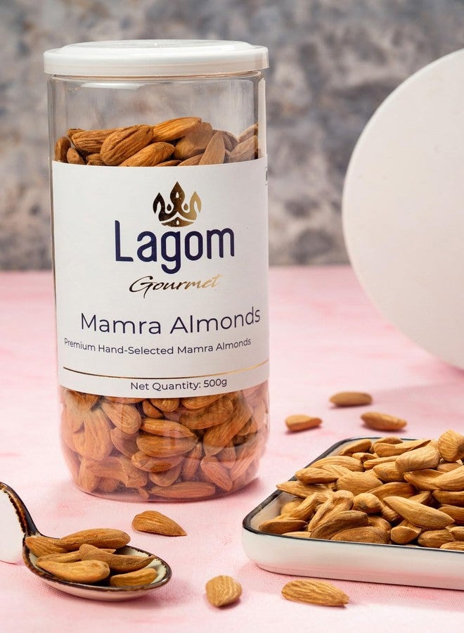 Lagom Gourmet Mamra Almonds 500g | All Natural | No Preservatives | No Additives | Gluten Free | Vegan | Plant Based | Non GMO | Nuts Dry Fruits | Mamra Badam | Mamra Giri - Image 2
