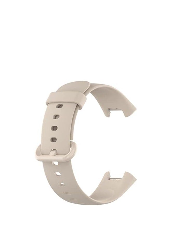 تين تك سوار رياضي من السيليكون الناعم لساعة شاومي ووتش 2 لايت / ريدمي 2 لايت/ بوكو / ريدمي 2 / هورلوج 2 الذكية جيد التهوية، من تين تك - بيج - Image 2