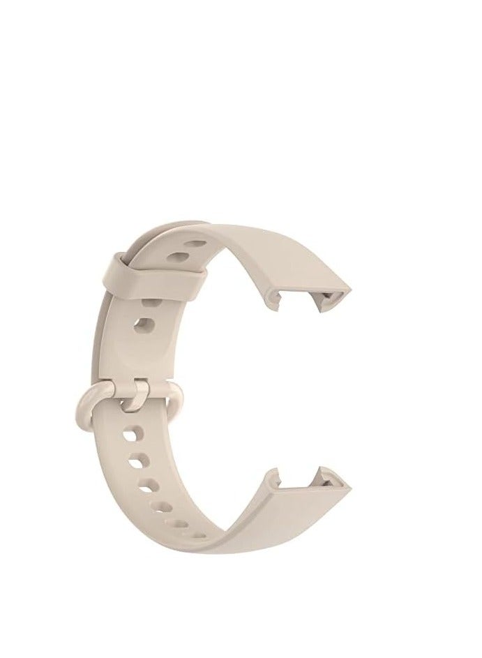 تين تك سوار رياضي من السيليكون الناعم لساعة شاومي ووتش 2 لايت / ريدمي 2 لايت/ بوكو / ريدمي 2 / هورلوج 2 الذكية جيد التهوية، من تين تك - بيج - Image 3