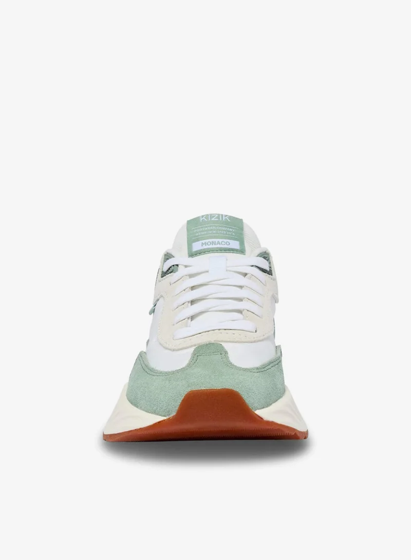 Kizik WHITE/ICEBERG GREEN WOMEN'S HANDS-FREE MONACO for Women | Best Price UAE
