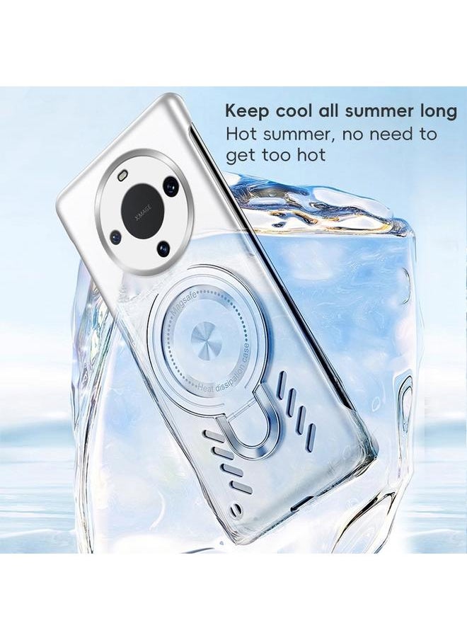 Zaboon - Case For Huawei Mate 60 Ice Sense Series Graphene Cooling MagSafe Holder Phone Case - Image 1