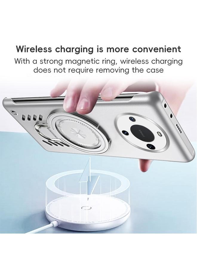 Zaboon - Case For Huawei Mate 60 Ice Sense Series Graphene Cooling MagSafe Holder Phone Case - Image 1
