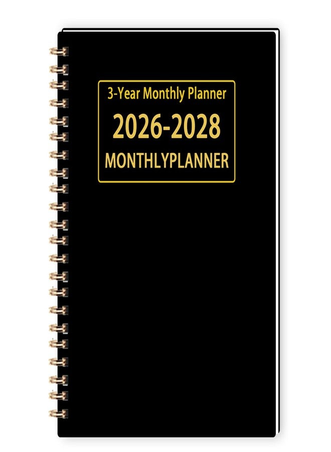 Dayvorax 2026-2028 Monthly Planner - 3 Year Monthly Calendar/Planner 2026-2028, 8-5/8" x 11-3/8", 36 Month Calendar Planner, Planners with Twin-Wire Binding, Lined Notes Pages - Image 1