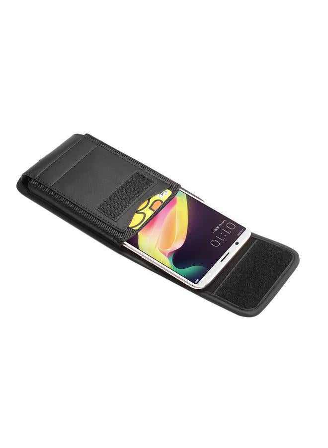 S-TOP Case For 6.4-6.9 inch Universal Nylon Cloth Mobile Phone Waist Bag with Card Slot - Image 4