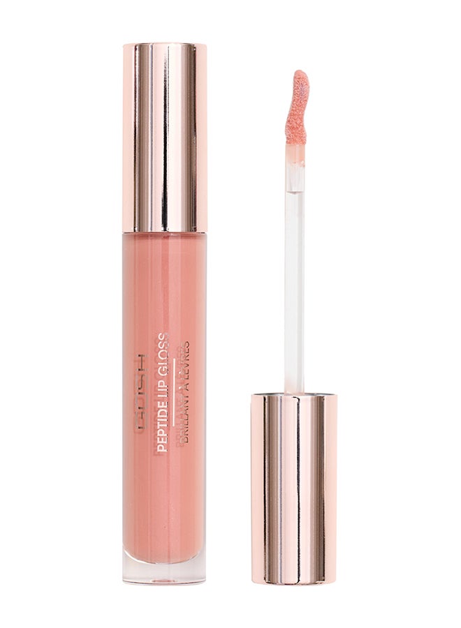 Gosh Peptide Lip Gloss 008 Nougat - Image 1