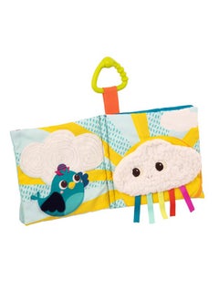 B. Toys B. toys- B. baby - Interactive Soft Baby Book - Rainbow Sunshine- Baby Developmental toy- Cloth Book for Babies - Sensory Features - 6 Months +  - Image 4