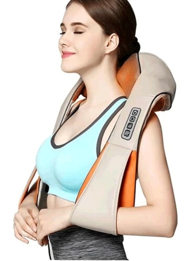 Electric Neck & Shoulder Massager with Heating – Deep Massage Pad for Back, Waist & Legs – Portable Pain Relief for Home, Office & Car Use - Image 2
