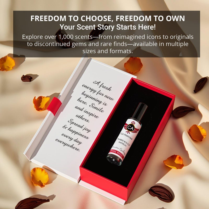 CA Perfume Impression of Love Donâ€™t Be Shy for Women Eau De Parfum Amber Scent Long Lasting Perfumes for Women Travel Size TSA Ready for Day and Night Wear 0.33 Fl Oz 10ml - Image 2