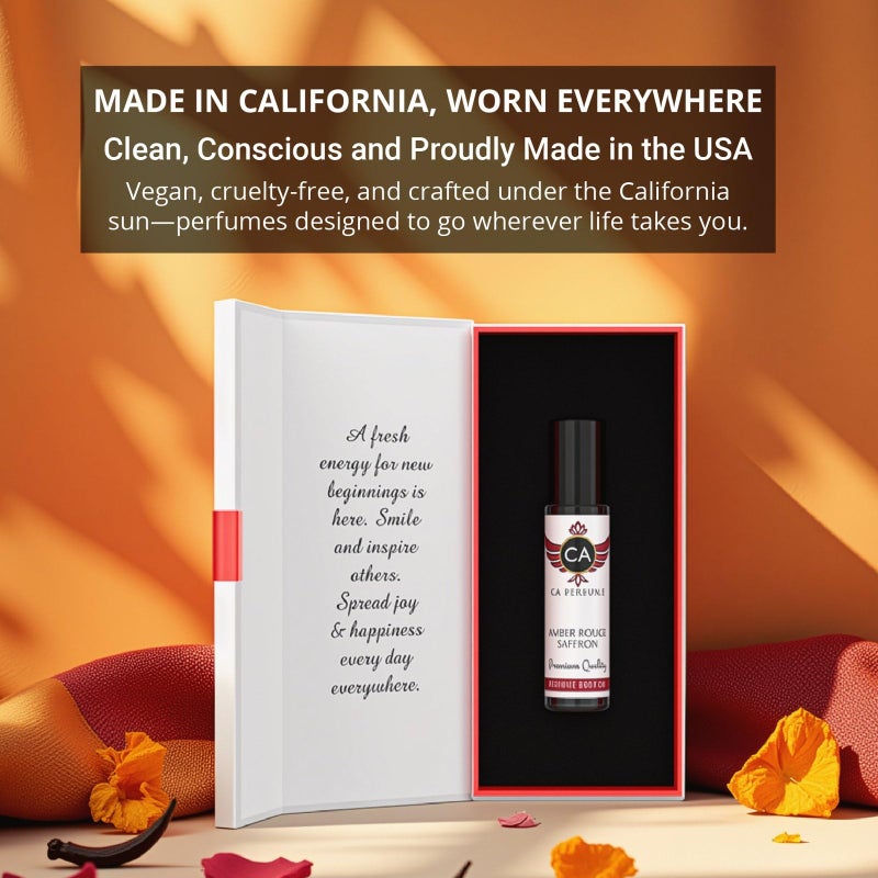 CA Perfume Impression of Love Donâ€™t Be Shy for Women Eau De Parfum Amber Scent Long Lasting Perfumes for Women Travel Size TSA Ready for Day and Night Wear 0.33 Fl Oz 10ml - Image 4