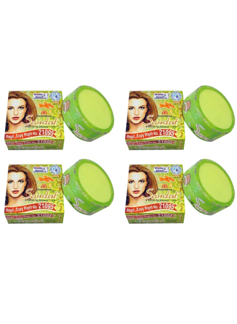 Sandal Sandal Beauty Cream for Winter and Summer 4 Piece 