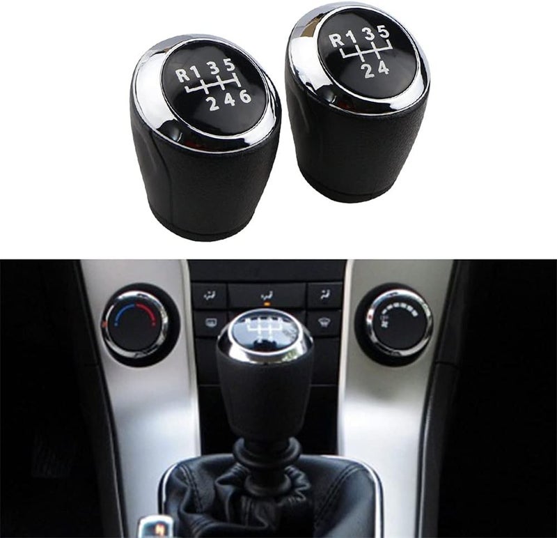 cheekyglo Car Ger Shift Kno, 5 Speed Ger Stick Lever Shift Mnul Trnsmissions Car Stick Shift Hndle Fit for Cruze 2008-201-5 Speeds - Image 2
