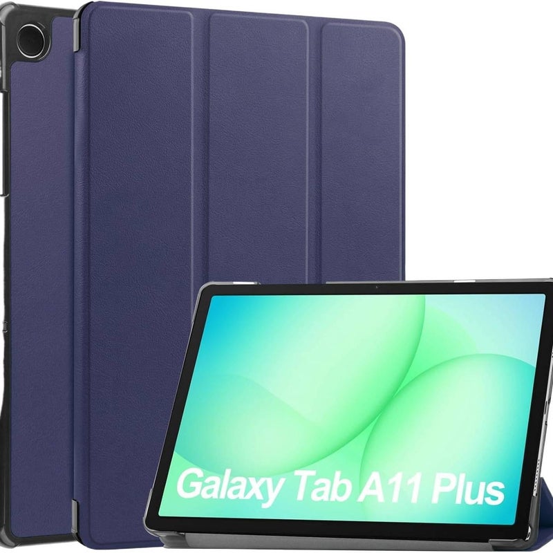 AD Green Samsung Tab Folio Case Compatible with Samsung Galaxy Tab A11 / Samsung Galaxy Tab A9 with Protective Cover Stand Function and Daily Tablet Carry - Image 2