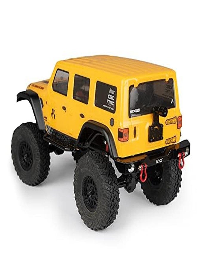 KYX Racing Aluminum Alloy Rear Bumper Upgrades Parts Accessories for 1/24th Scale RC Crawler Car Axial SCX24 JLU AXI00002 - Image 4