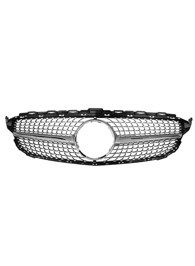 Car front grille compatible with Mercedes CW205 Model 2015 – 2018 Without Camera Hole - Image 3