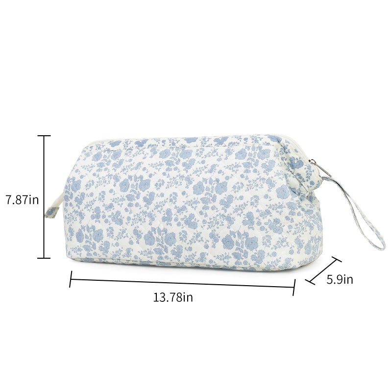 GISMTR Large Quilted Hair Tools Travel Bag for Hair Dryer Aesthetic Cute Dustproof Travel Organizer Flat Curling Iron Travel Organizer - Image 2