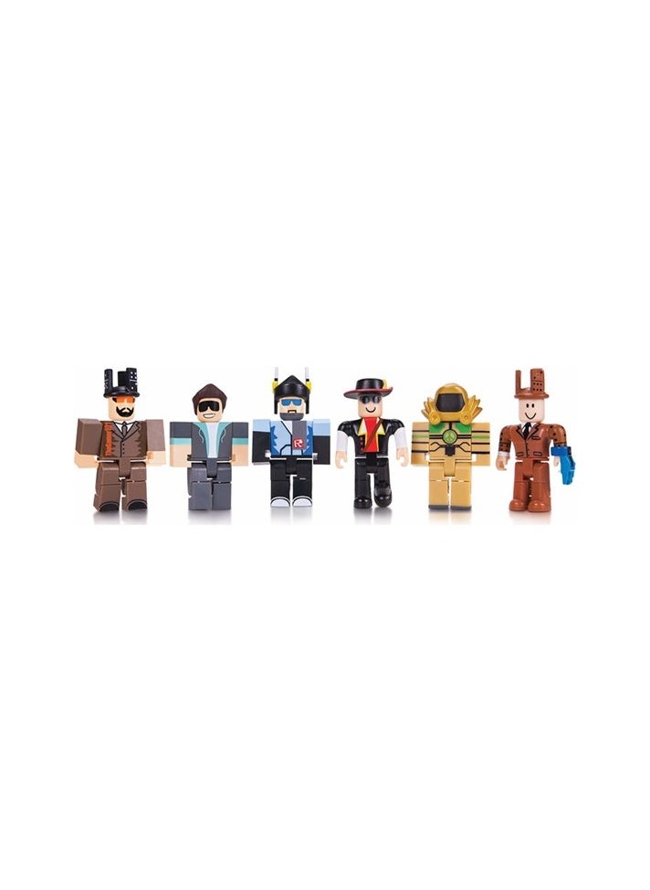 ROBLOX - Game 6 Doll Model Series Character Figure Collection Toys Set, Legends of Roblox Action Figure Box Set - Image 1