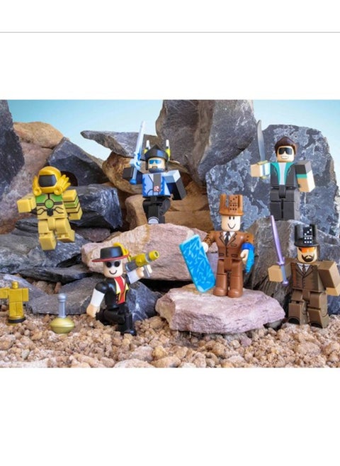 Game 6 Doll Model Series Character Figure Collection Toys Set, Legends of Roblox Action Figure Box Set