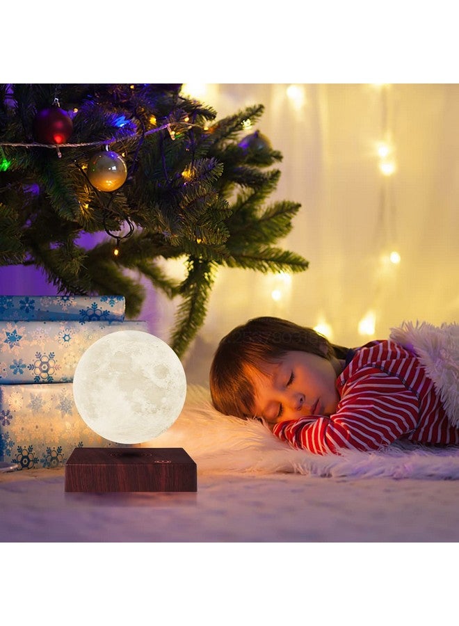 VGAzer Moon Lamp 3D Printing Magnetic Levitating Moon Light Lamps for Home、Office Decor, Creative Gift-6 Inch,Has 16 Colors 20 Modes - Image 4