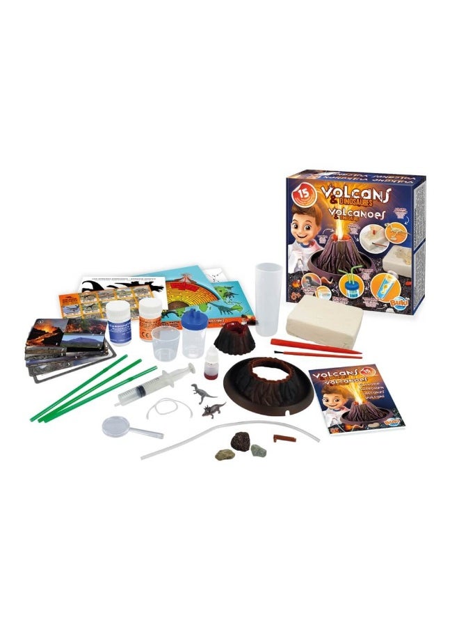 Buki France مجموعة العلوم DIY للبراكين والديناصورات - Image 1