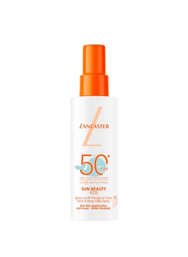 Lancaster Sun For Kids Face & Body Milky Spray SPF50+ 150ml - Image 1