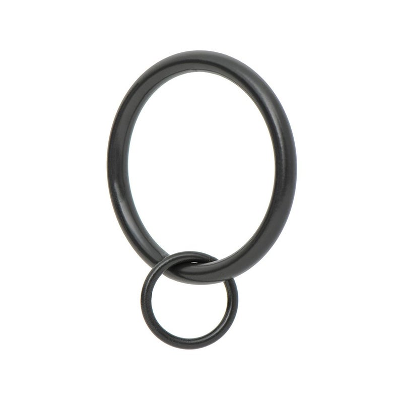 Ivilon Ivilon Drapery Eyelet Curtain Rings  17 Ring Loop for Hook Pins Set of 14  Antique Brass 