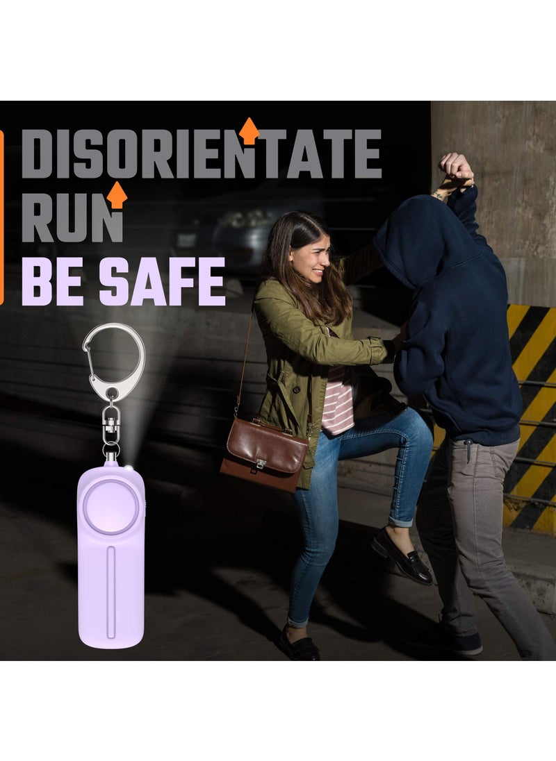 Y&D - Personal Alarm, Safety Panic Alarm Keychain, Emergency Self Defence, 130 dB Loud Siren Protection Device with LED Light, Simple Operation Reusable for Women Kids Elders - Image 1