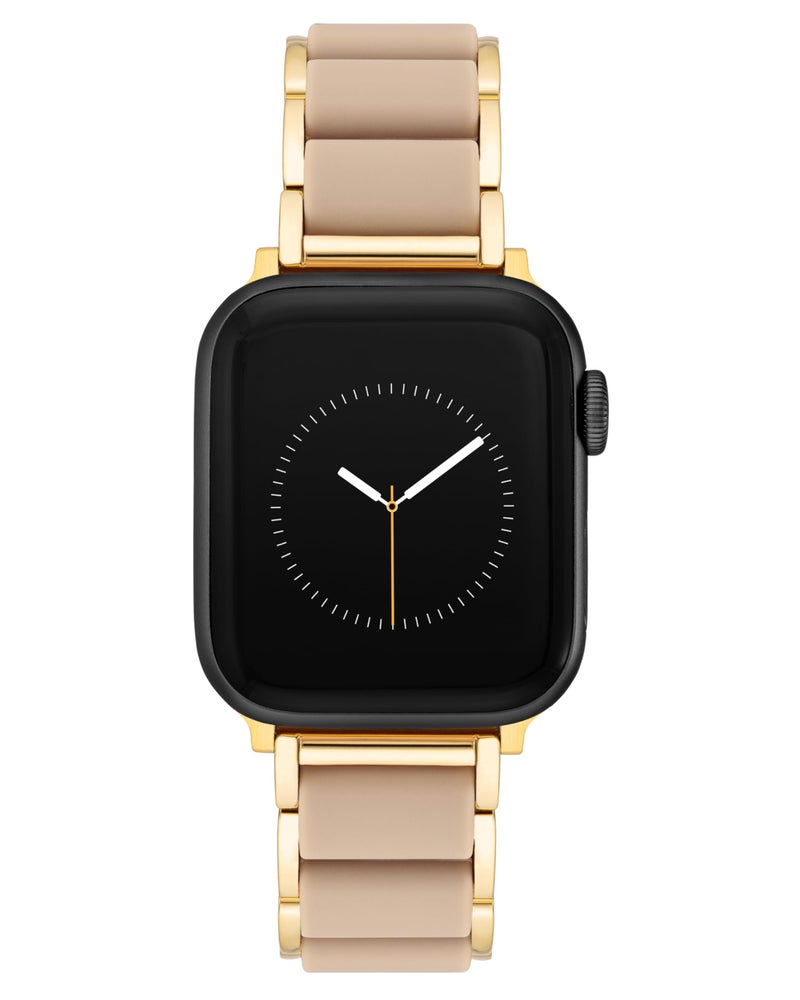 ANNE KLEIN سوار سيليكون عصري لساعات آبل - حزام بديل قابل للتعديل وآمن (رمادي) - Image 1