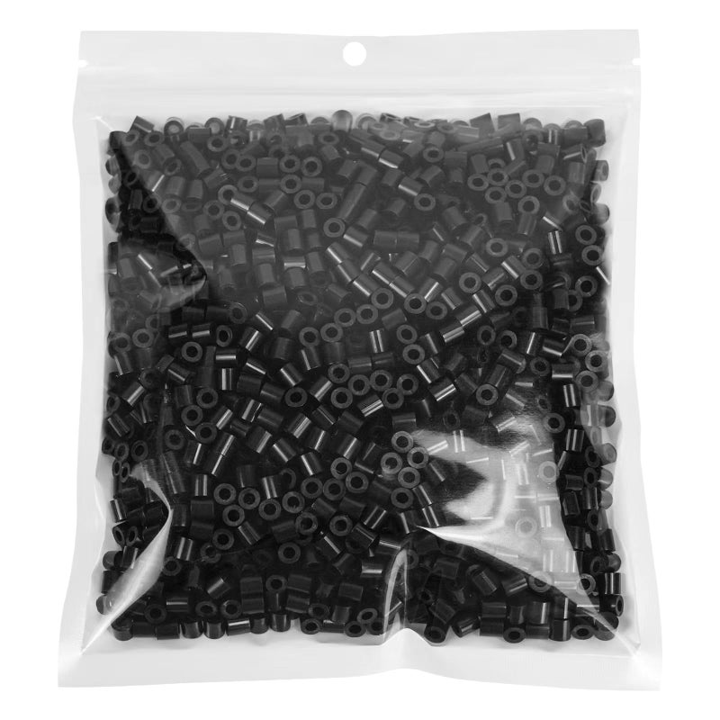 Tcthbc Fuse Beads 2000 Piece Melty Beads 5mm Iron Beads Compatible Perler Beads Hama Beads, White - Image 1