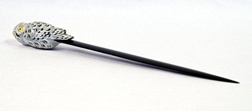 Lx Hand Painted White Snowy Owl Bird Letter Opener - Image 3
