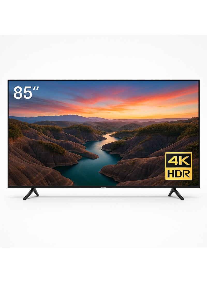 سرين سرين شاشة 85 بوصه , وضوح فائق الجودة LED - 4K سمارت نظام تشغيل ويب أوس مع ريموت ماجيك- بدون اطار - SRET-85S4KW1 - Image 1