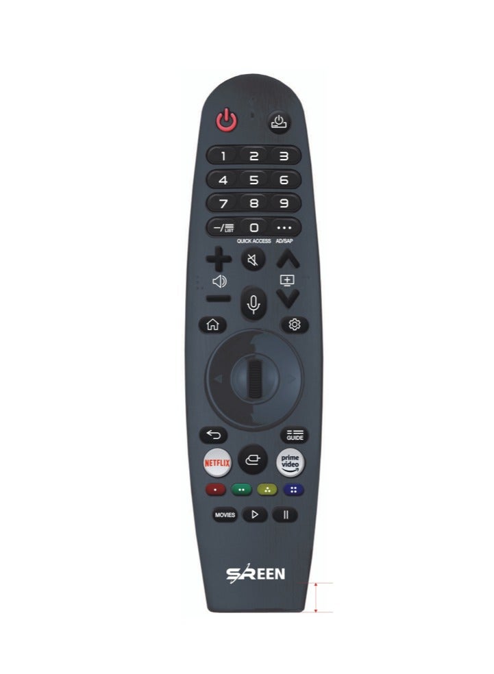 سرين سرين شاشة 85 بوصه , وضوح فائق الجودة LED - 4K سمارت نظام تشغيل ويب أوس مع ريموت ماجيك- بدون اطار - SRET-85S4KW1 - Image 4