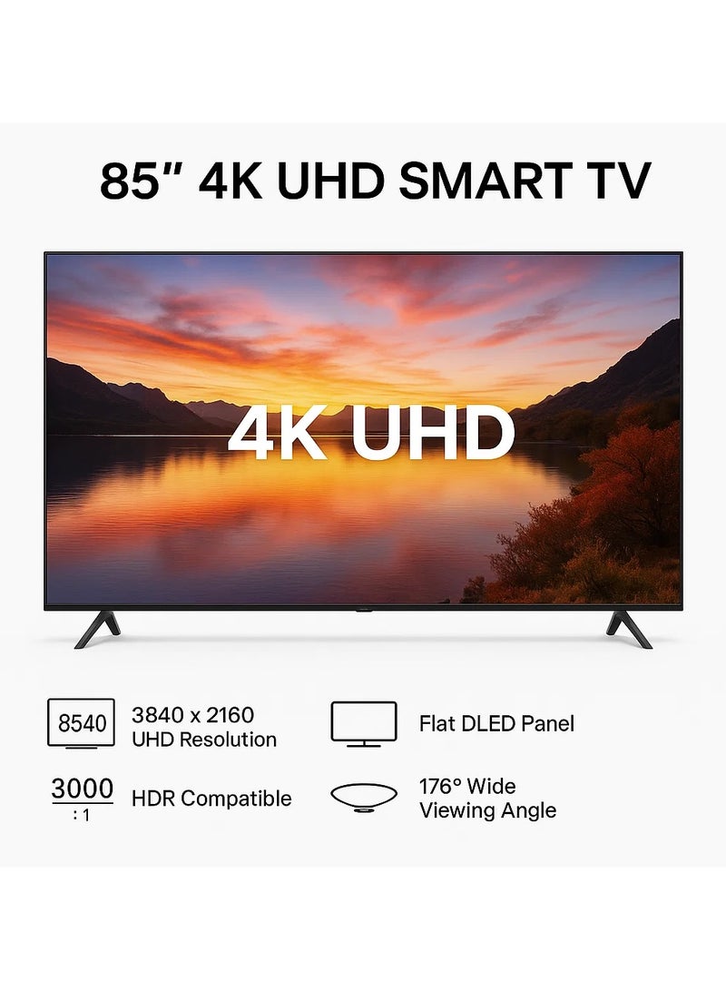 سرين سرين شاشة 85 بوصه , وضوح فائق الجودة LED - 4K سمارت نظام تشغيل ويب أوس مع ريموت ماجيك- بدون اطار - SRET-85S4KW1 - Image 3