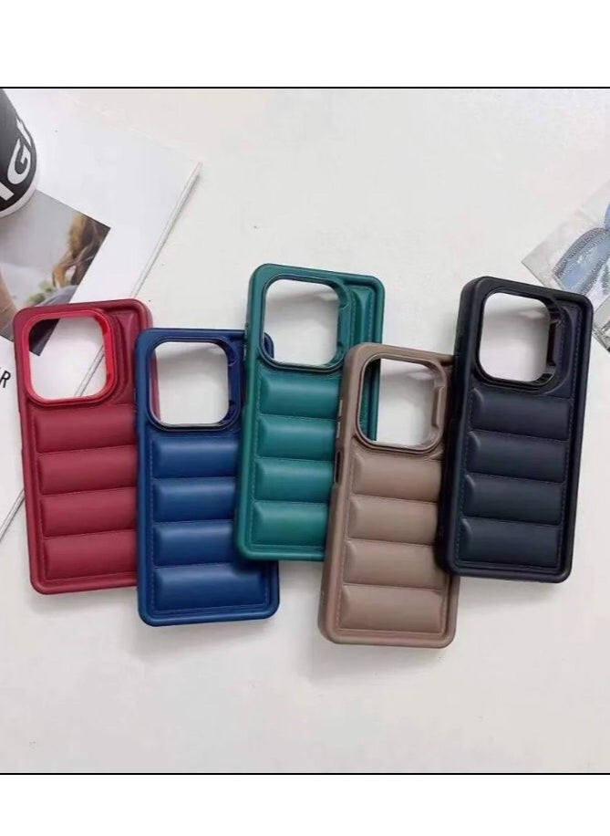 Generic - iPhone 11 Pro Max Puffer silicone case for iPhone 11 Pro Max New Trendy Look Design cover for iPhone 11 Pro Max Case - Image 1