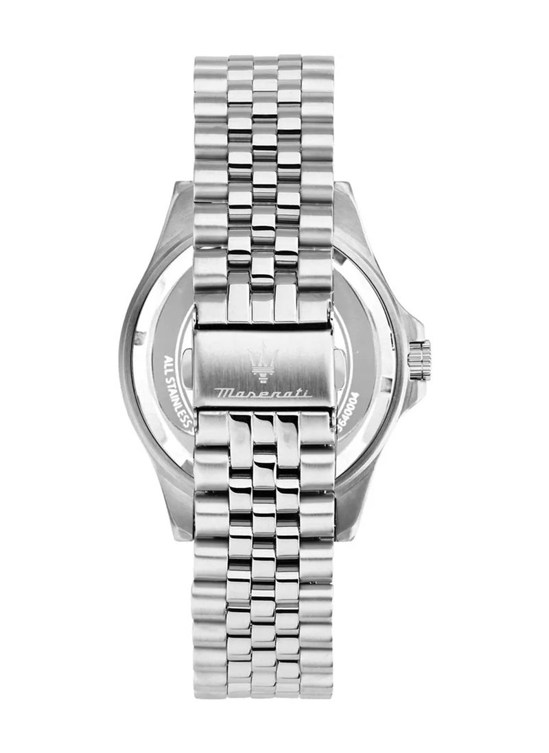Maserati Sfida Analog Quartz Silver Stainless Steel Watch R8853140010 - 44mm  - Image 4