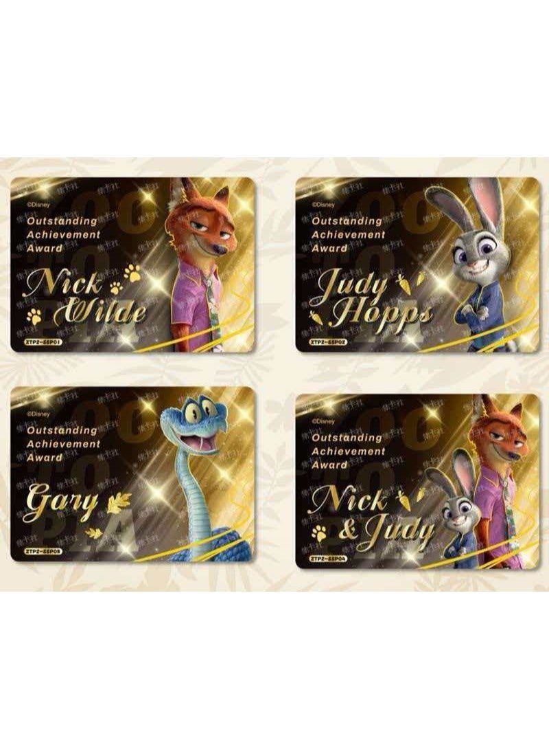 Zootopia 2 Deluxe Hardcover Platinum Edition Collector’s Card: Fox Detective Badge, Accessory Bookmark, Card Set, Limited Edition. - Image 3