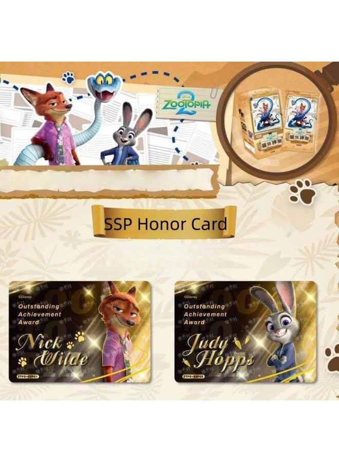 Zootopia 2 Deluxe Hardcover Platinum Edition Collector’s Card: Fox Detective Badge, Accessory Bookmark, Card Set, Limited Edition. - Image 5