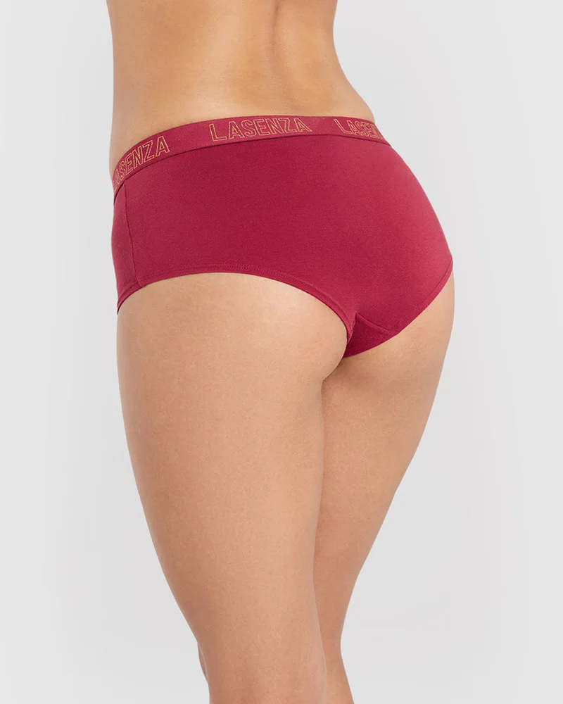La Senza La Senza Cotton Boyshort Panty with Logo Band